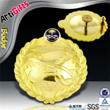 New product gold metal gold beret badges